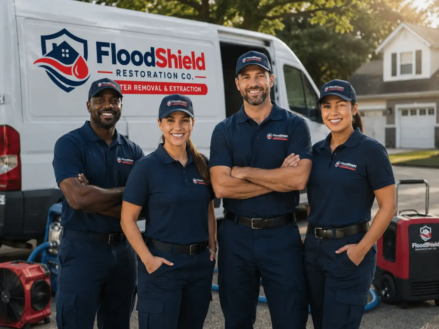 Flood Damage Restoration company in Rockford, OH
